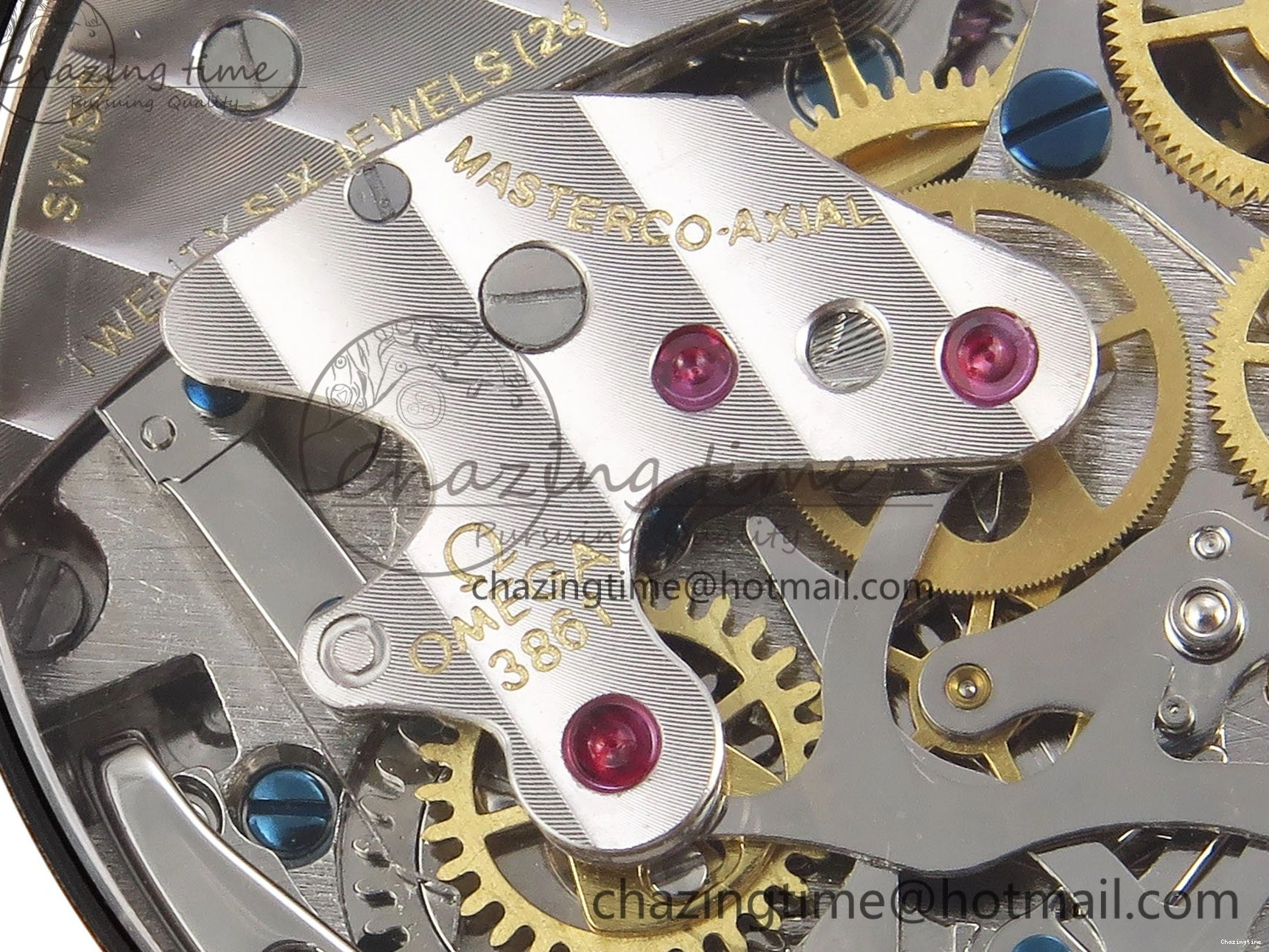 0304 Classic Speedmaster SS RMF Best Edition White Dial on SS Bracelet Lemania HW 7723